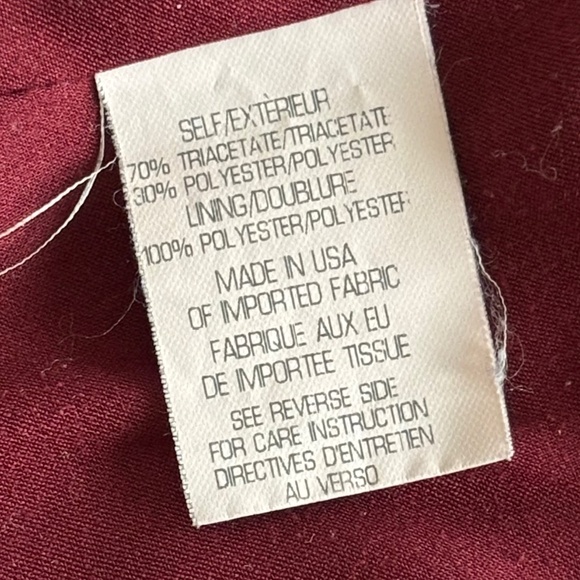 Elegant Burgundy Theory Dress – A Perfect Choice for a Chic Look - Picture 7 of 7